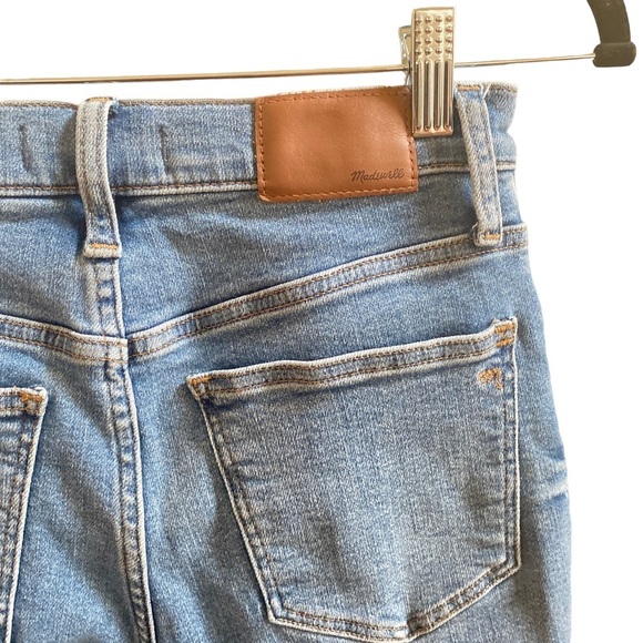 MADEWELL 9" Mid-Rise Skinny Crop Jeans with Button-Front, size 26 - Picture 10 of 12
